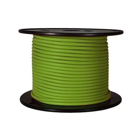 Wirthco Primary Wire, GPT, 16 AWG, Green, PVC Jacket W48-81101
